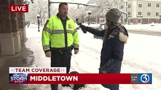 VIDEO: Middletown police urge people to clear their vehicles