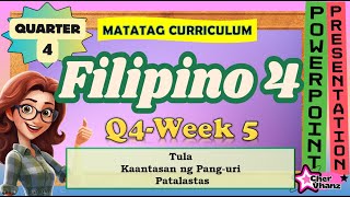 English 4 Quarter 4 Week 5 Matatag Curriculum Powerpoint Presentation