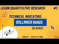 Bollinger Bands in Python: Code, Plot & Trade Signals (2025 Tutorial)