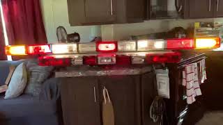 Whelen Advantedge flush mount ambulance Lightbar.