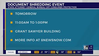 Document shredding event Tuesday