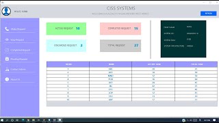 Java Swing Ui Design School Management Dashboard Part 3 46 Off