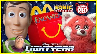 Toy Story LIGHTYEAR Happy Meal Encanto | Sonic Turning Red Woody Buzz McDonald's Toys Doritos Pixar