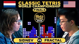 Classic Tetris World Championship 2023 Finals