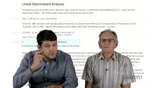 Statistical Learning: 4.Py Linear Discriminant Analysis (LDA) I 2023