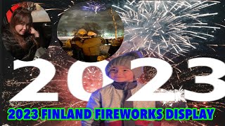 FINLAND 2023 New Year Fireworks Display (Kokkola Finland) #newyear #2023