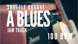 A7 Shuffle Blues Backing track 100bpm