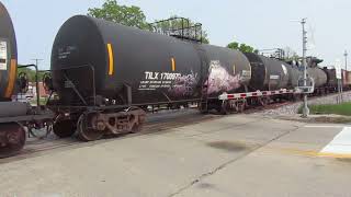 Northbound UP 8201 on the Union Pacific Gurnee 2023