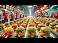 HOW McDONALD'S BURGERS ARE MADE 🍔 | FACTORY PROCESS 🏭