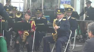 岡南飛行場祭り２０１９【ステージ】岡山県警察音楽隊①