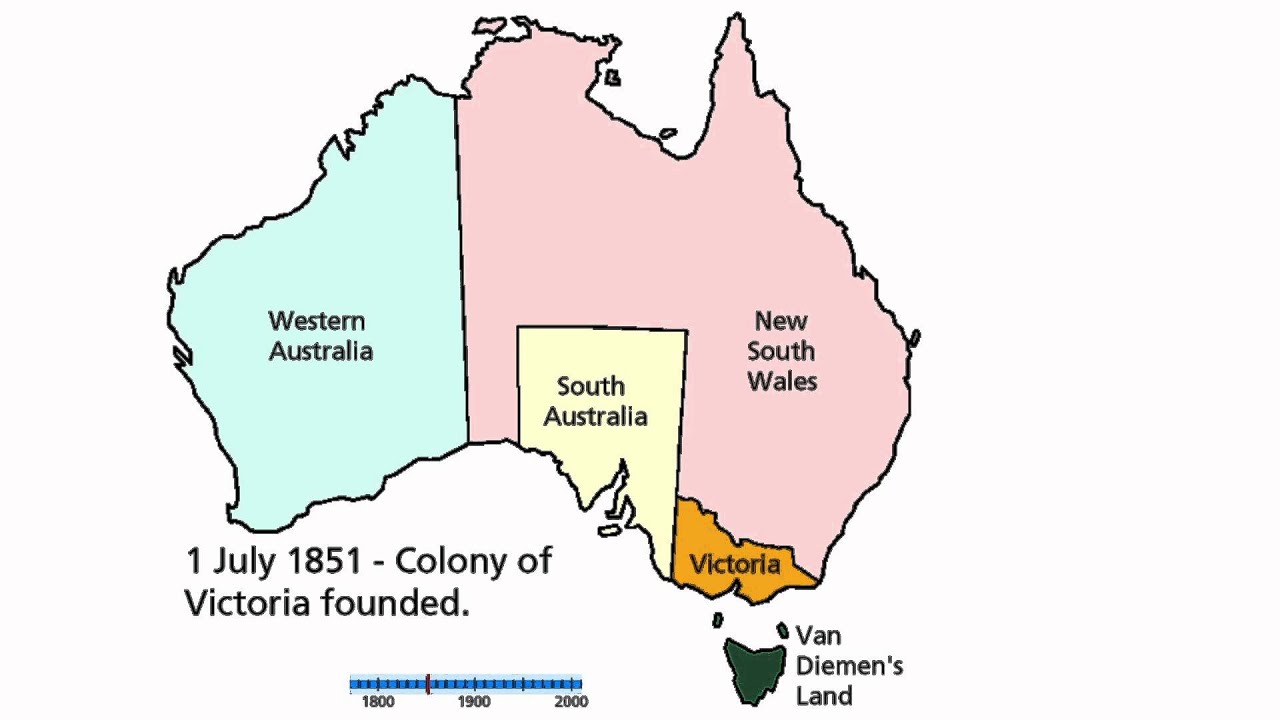 Territorial History Of Australia - YouTube