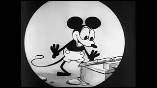 Mickey Mouse Plane Crazy (1928) Cartoon | Black White |Silent Film