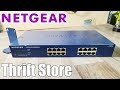 Thrift store find NETGEAR Gigabit Switch JGS516