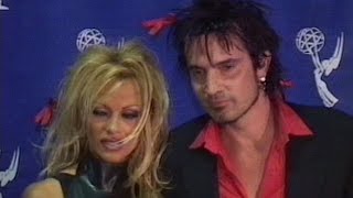 PAMELA ANDERSON reunites briefly with TOMMY LEE - 2001