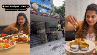 Biriyani Zone | SahakarNagar | Bengaluru | Sindhu's Tales #hyderabadibiryani #meat #viral #trend