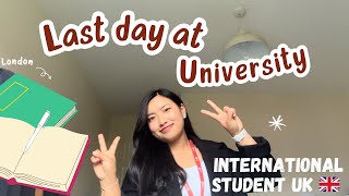 Last day at University with my friends🇬🇧 || International student UK || Memories || Friends