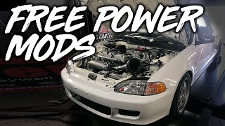 Making Power For Free: 10HP Increase Without Spending A Dollar!