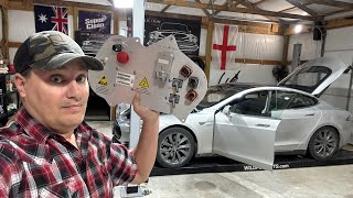 Fixing my Heater in my Tesla P85 - I'm Giving Up if This Doesn't Work!