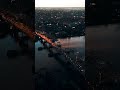 Drone Footage Kapuas Bridge with Sunset