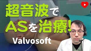 【大動脈弁狭窄】超音波で無侵襲に治療する！[Valvosoft]