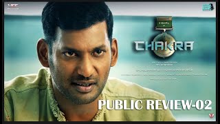 Chakra (Tamil) | Public Review 02 | Chakra Movie Review | Vishal | Shraddha Srinath