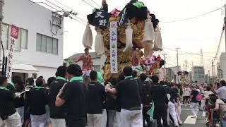 2019/8/3 新居浜夏祭り 又野太鼓台