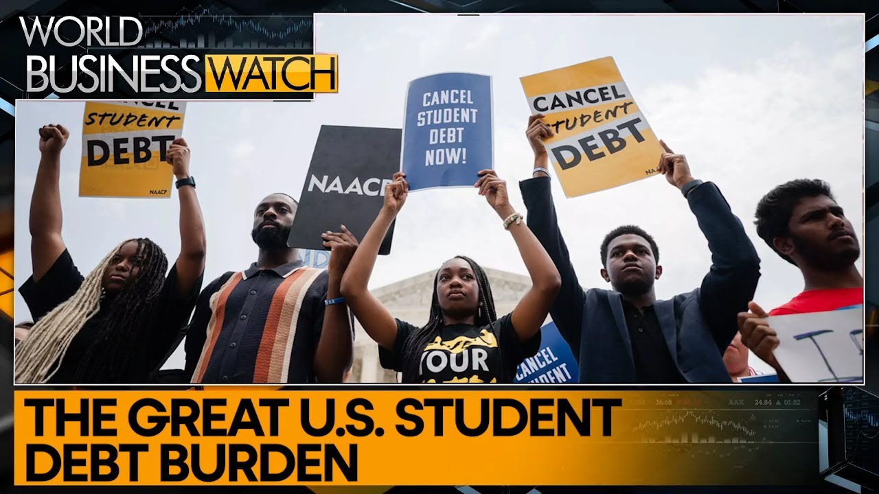 $127 BN Student Loans Cancelled In 3 Years | WION - YouTube