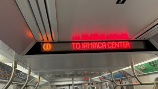 BMT Nassau St Line: R179 (J) Train [Broad St to Jamaica Center #63StConstruction]