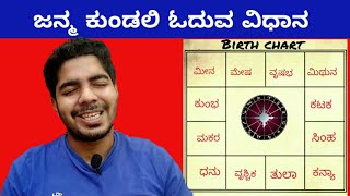 ಜನ್ಮ ಕುಂಡಲಿ ಓದುವ ವಿಧಾನ || Method to read birth chart || Spiritual cruise | Ashmith Shanthi ||