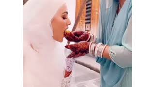 Sana Khan Marriage Pictures and Grand Welcome by her Sasuma||Beautiful Actress Sana married to anaas