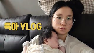 [육아 VLOG] 아기가 태어났어요,생후 6주차,신생아 졸업,초보엄마,브이로그,