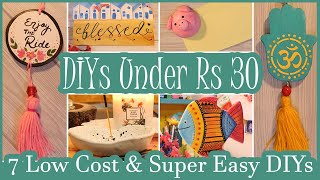 7 Low cost and easy DIY || DIYs under Rupees 30/-