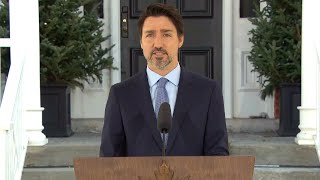 Trudeau announces Canada-U.S. border shutdown but says essential travel will continue