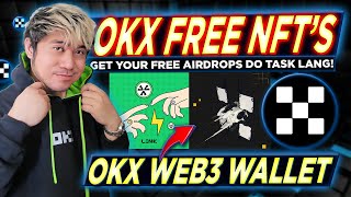 OKX Free AIRDROP NFT's from UXLINK \u0026 SpaceNation