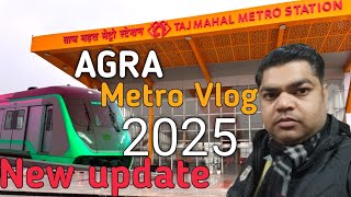 Agra metro update 2025 ll 🚇Inside Agra's Futuristic Metro System