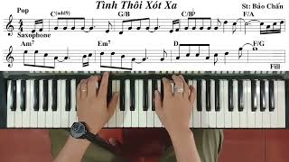 Bài: TÌNH THÔI XÓT XA | Lam Trường | Hướng dẫn đệm hát | Ku Tèo Piano.