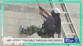 St. Pete Fire Rescue camp gives fire service training to girls