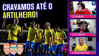 O HEXA VEIO ! SIMULAMOS A COPA DO MUNDO DE 2022 INTEIRA! - CORTES TNT SPORTS