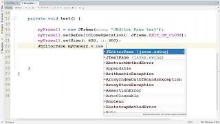 Java Swing: JEditorPane