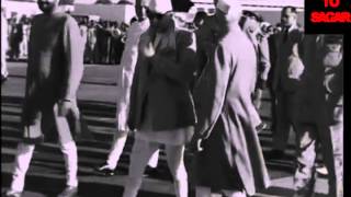 King Tribhuwan Escapes to India Pandit Nehru welcoming him (1950)Vintage