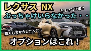 レクサスNXぶっちゃけいらなかったオプションはこれ！商談中はそこまで気にしなかったあの装備・・・実際いらなかった？メーカーオプションだから付けたものの・・・