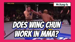 Does Wing Chun Work in MMA ? Let's see... #shorts #wingchun  #KungFu
