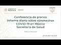 Informe diario sobre coronavirus COVID-19 en México. Secretaría de Salud. Sábado 24 de abril, 2021