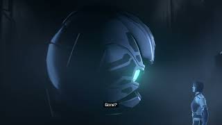 Cortana 2 Betrays Giant Monitor Boss Halo Infinite Scene