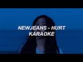 NewJeans 뉴진스 - 'Hurt' Karaoke Easy Lyrics