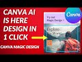 How to use  Canva Magic Design - Canva's New AI Design Tool | Canva new update 2023