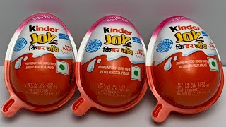 3 Surprise Eggs, Kinder Surprise Kinder joy Toy Egg