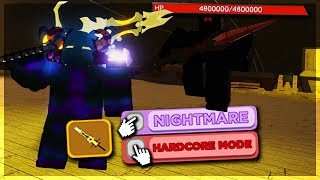 How To Defeat Pirate Invasion Dungeon Solo Nightmare Hardcore Roblox Dungeon Quest Update