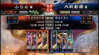 三国志大戦４ 魏4枚騎馬単関羽 vs 滅葬仇討