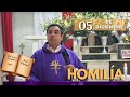 EVANGELIO DE HOY jueves 5 de diciembre del 2024 - Padre Arturo Cornejo